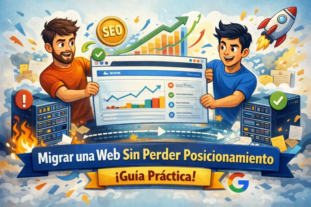 Cómo migrar una web sin perder posicionamiento
