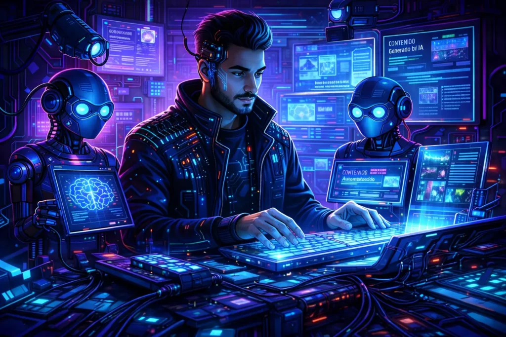 contenidos automatizados con IA