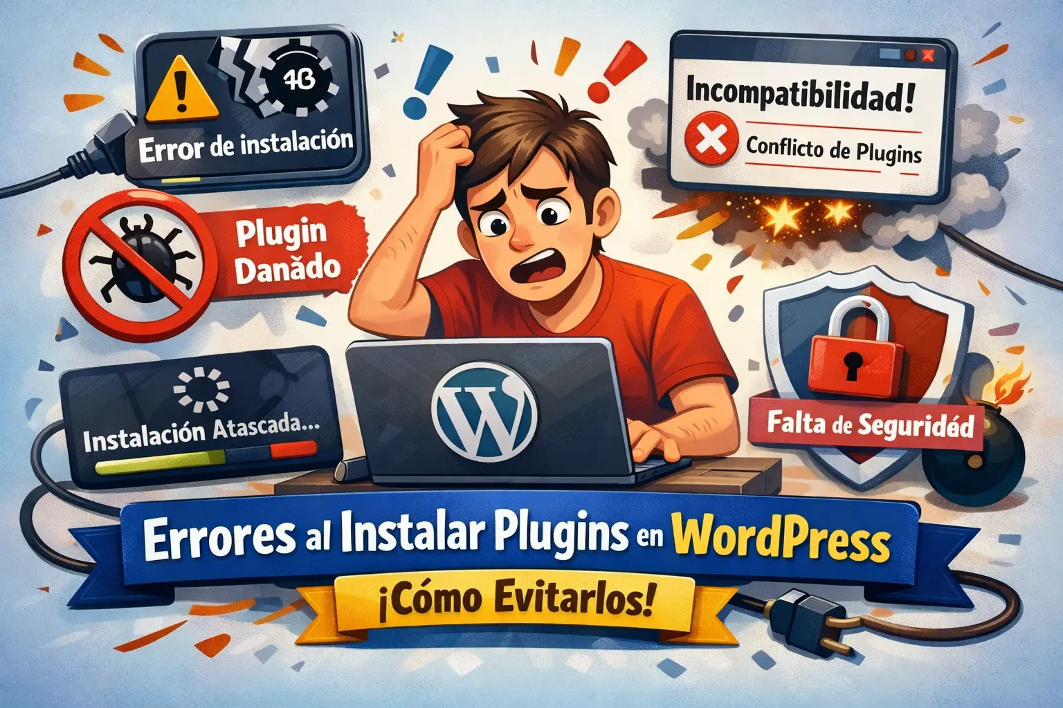 errores en wordpress